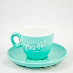 12oz Large Latte Cup & Saucer