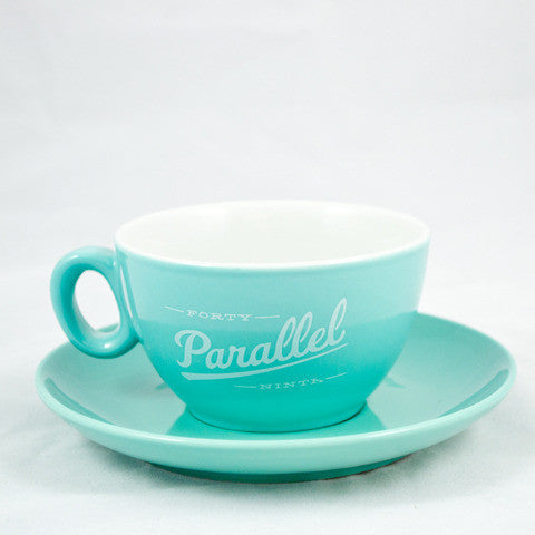 9oz Latte Cup & Saucer